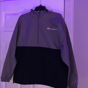 Men’s champion half zip windbreaker